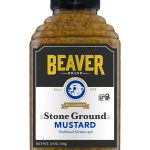 Beaver Brand Stone Ground Mustard front 12oz