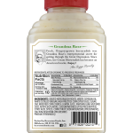 Beaver Brand Cream Horseradish back 12oz
