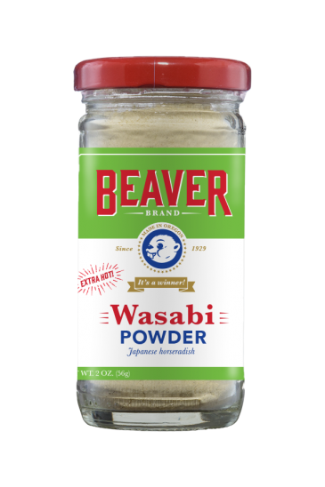 Beaver Brand Wasabi Powder front 2oz