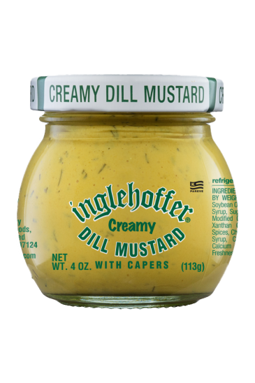 Inglehoffer Creamy Dill Mustard front 4oz