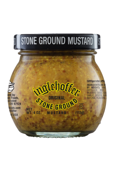 Inglehoffer Original Stone Ground Mustard front 4oz