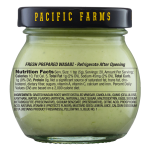 Pacific Farms Authentic Fresh Prepared Wasabi back 3.5oz