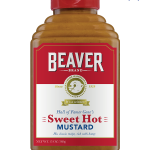 Beaver Brand Sweet Hot Mustard front 13 oz