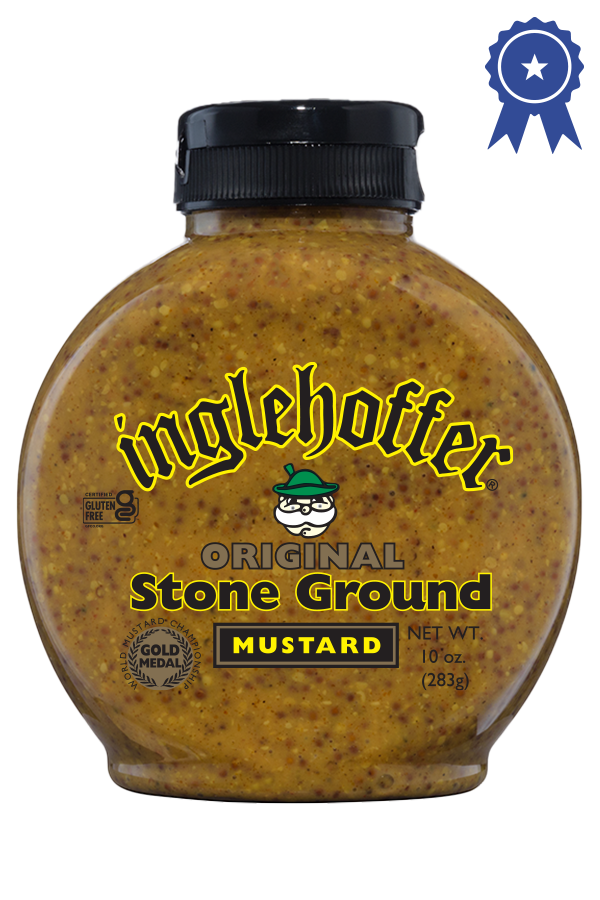 Inglehoffer Original Stone Ground Mustard front 10oz